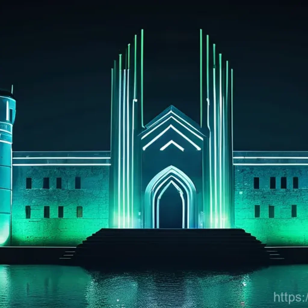 리눅스에서 네트워크 보안 설정 - **Prompt: The Digital Citadel Firewall**
    "A majestic, futuristic digital citadel, bathed in soft...